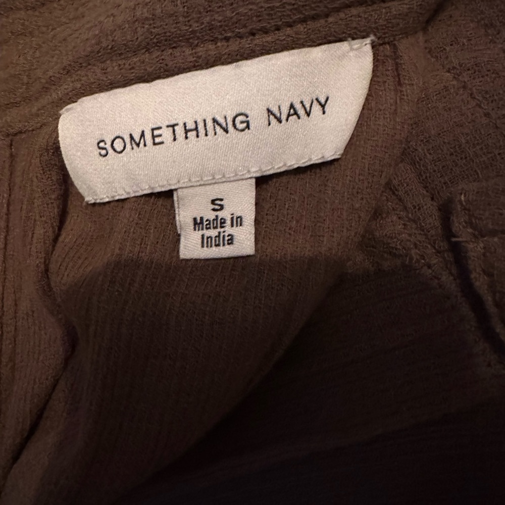 Something Navy Jumpsuit, color army green, size S